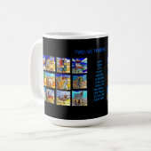 MUG DOUZE TRIBUS DE L'ISRAËL (Devant gauche)