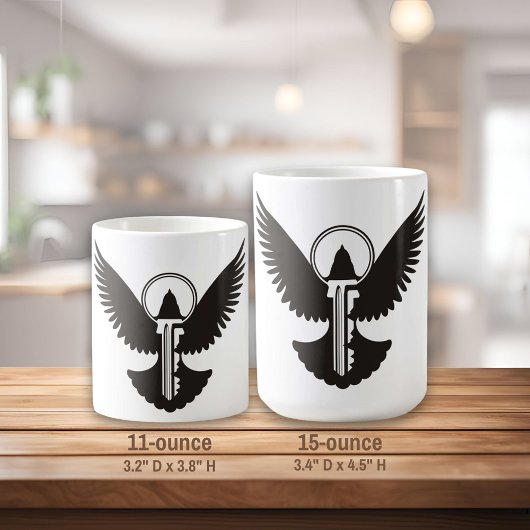 Mug Dove avec clé