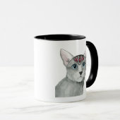Mug Downton Cat | Bijoux (Devant droit)
