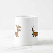 Mug Doxie Dachshund (Centre)