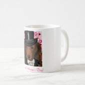 Mug Doxie roux à poil long (Devant droit)