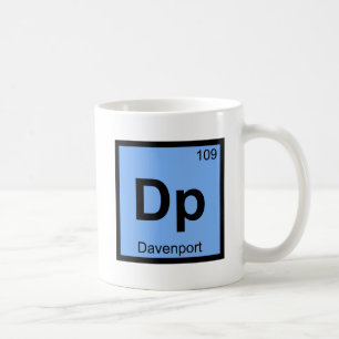 Mug Dp - Davenport Iowa City Chimie Tableau Périodique
