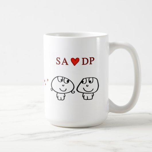 Mug "DP de coeur de SA " (Droite)