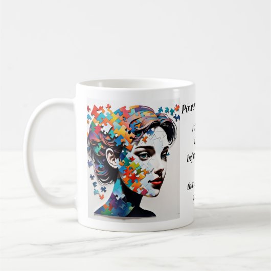 Mug Dr Anders Osborne Ph.D. - Citation positive TDAH W (Gauche)