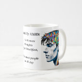 Mug Dr Anders Osborne Ph.D. - Citation positive TDAH W (Devant droit)