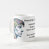 Mug Dr Anders Osborne Ph.D. - Citation positive TDAH W (Devant gauche)