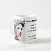 Mug Dr Anders Osborne Ph.D. - Citation positive TDAH W (Devant gauche)