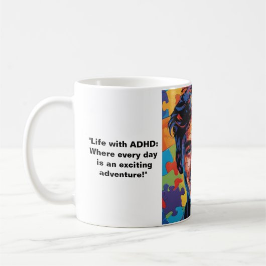 Mug Dr Anders OsbornePh.D., Brilliance Of ADHD (Gauche)