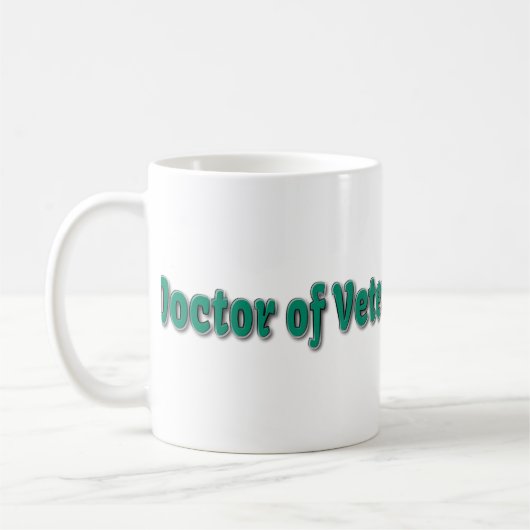 Mug DR de médecine vétérinaire (Gauche)