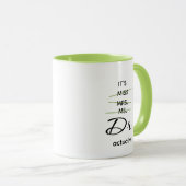 Mug Dr. En fait Green (Devant droit)
