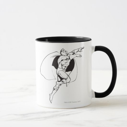 Mug Dr. Fate Soaring Outline (Droite)