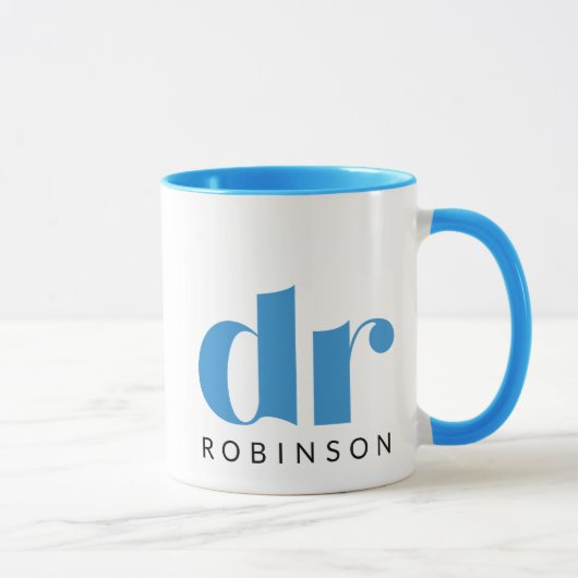Mug dr [Nom personnalisé] (Droite)