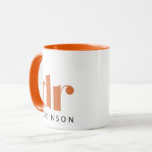 Mug dr [Nom personnalisé] (Devant gauche)