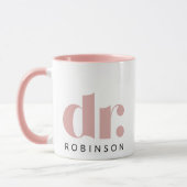 Mug dr. [Nom personnalisé] (Gauche)