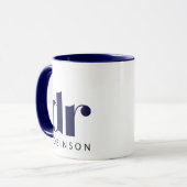 Mug dr [Nom personnalisé] (Devant gauche)