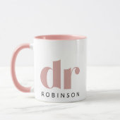 Mug dr [Nom personnalisé] (Gauche)