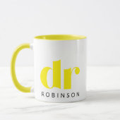 Mug dr [Nom personnalisé] (Gauche)