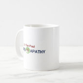 Mug Dr. Ron Paul a traité mon apathie (Devant gauche)