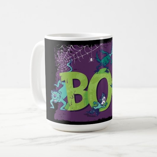 Mug Dr Seuss | BOO ! Graphique d'Halloween (Devant gauche)