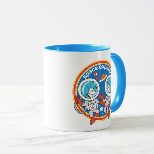 Mug Dr Seuss | Cadet Un Cadet Deux Espace Explorer (Devant droit)