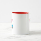 Mug Dr. Seuss Chapeau Cat - Monogramme de lecture Y (Centre)