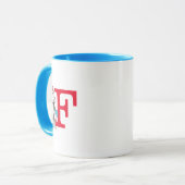 Mug Dr. Seuss Chat Chapeauté, Chose Numéro Un Monogram (Devant gauche)