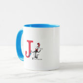 Mug Dr. Seuss Chat dans la Marche des Parapluies Casqu (Devant gauche)