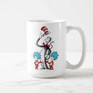 Mug Dr Seuss   Chat dans le Casquette, Chose un & Chos