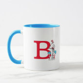 Mug Dr. Seuss Chat dans le Casquette, Chose Un Monogra (Gauche)