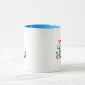 Mug Dr. Seuss Chat dans le Casquette, Chose Un Monogra (Centre)