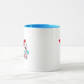 Mug Dr. Seuss Chat dans le Casquette, Chose Un Monogra (Centre)