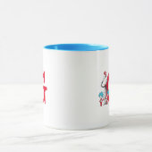 Mug Dr. Seuss Chat dans le Casquette, Chose Un Monogra (Centre)