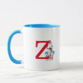 Mug Dr. Seuss Chat dans le Casquette, Chose Un Monogra (Gauche)