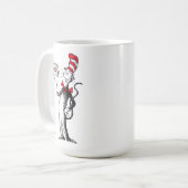 Mug Dr Seuss | Chat dans le Casquette & Krinklebine (Devant gauche)
