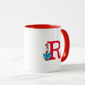 Mug Dr. Seuss Chat dans le Casquette - Lecture Monogra (Devant droit)