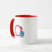 Mug Dr. Seuss Chat dans le Casquette - Lecture Monogra (Devant gauche)