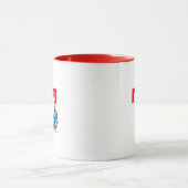 Mug Dr. Seuss Chat dans le Casquette - Lecture Monogra (Centre)