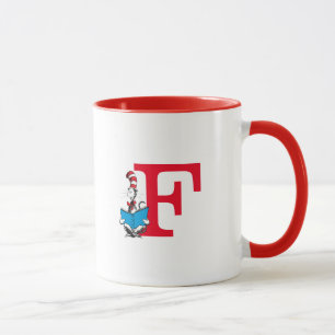 Mug Dr. Seuss Chat dans le Casquette - Lecture Monogra