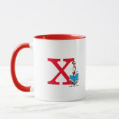 Mug Dr. Seuss Chat dans le Casquette - Monogramme de l (Gauche)