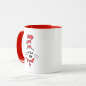 Mug Dr Seuss | Chat dans le Casquette - Nana Je suis (Devant gauche)