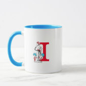 Mug Dr. Seuss Chat dans le Casquette, Thing One Monogr (Gauche)