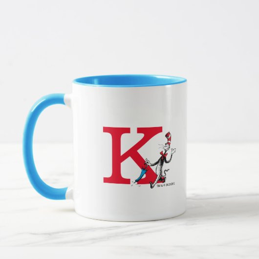 Mug Dr. Seuss Chat dans le Casquette Umbrella Walk Mon (Gauche)