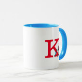 Mug Dr. Seuss Chat dans le Casquette Umbrella Walk Mon (Devant droit)