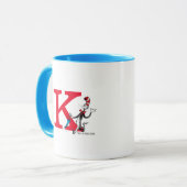 Mug Dr. Seuss Chat dans le Casquette Umbrella Walk Mon (Devant gauche)