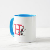 Mug Dr. Seuss Chat dans le Casquette Umbrella Walk Mon (Devant gauche)