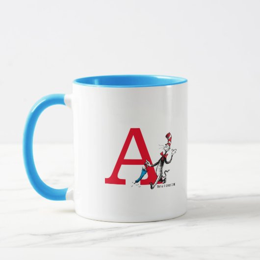Mug Dr. Seuss Chat dans le Casquette Umbrella Walk Mon (Gauche)