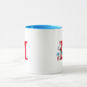 Mug Dr. Seuss Chat dans le Chapeau, Chose Un Monogramm (Centre)