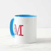 Mug Dr. Seuss Chat dans le Chapeau, Chose Un Monogramm (Devant gauche)