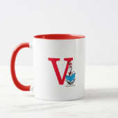 Mug Dr. Seuss Chat dans le Chapeau - Monogramme de Lec (Gauche)