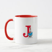 Mug Dr. Seuss Chat dans le Chapeau - Monogramme de lec (Gauche)